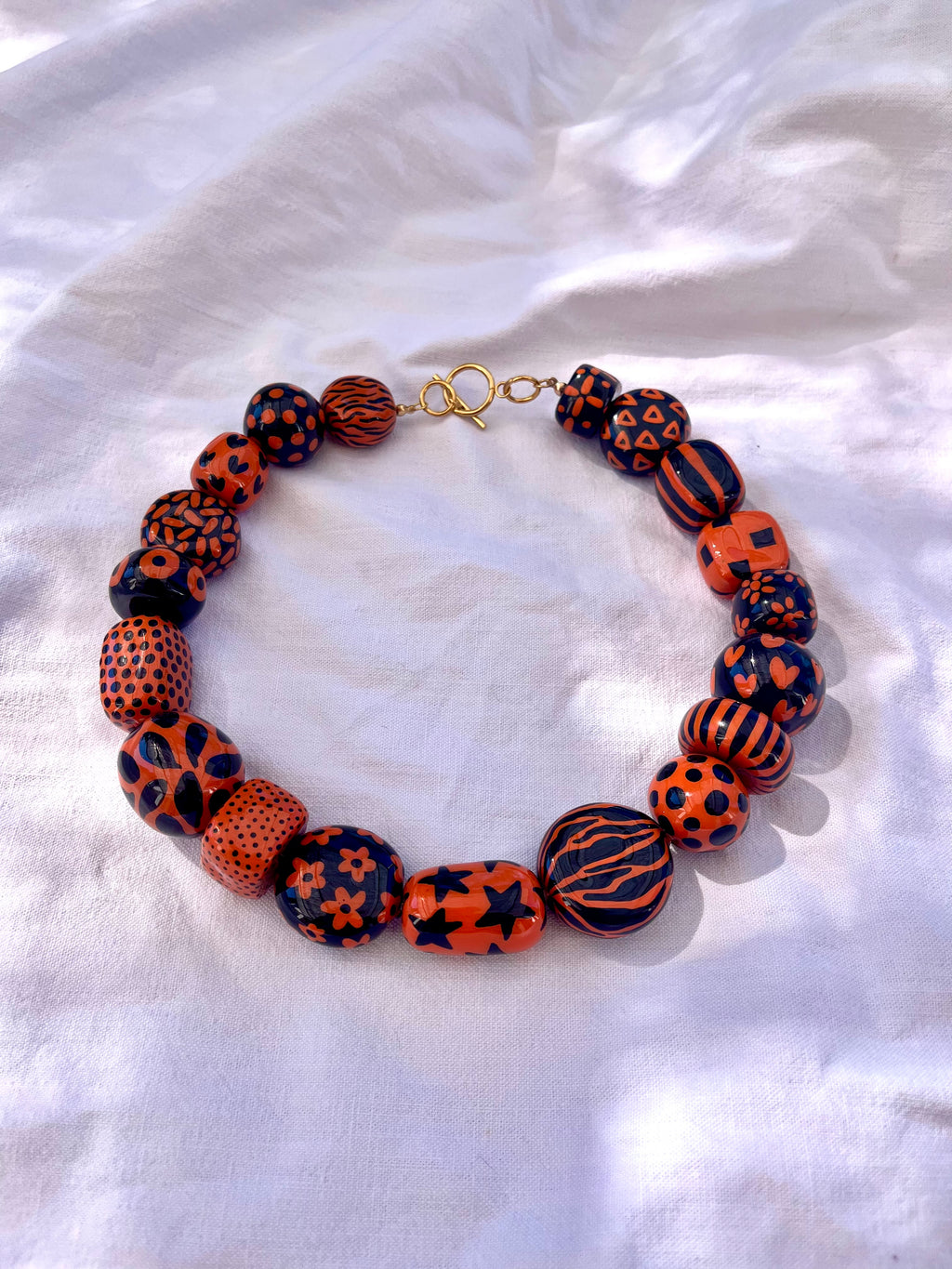 Collier Citrouille