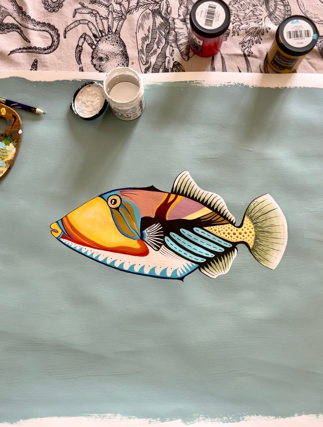 Peinture le baliste Picasso