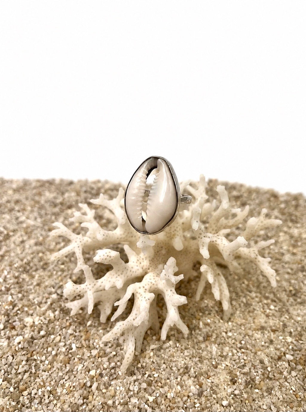 Bague Porcelaine blanche