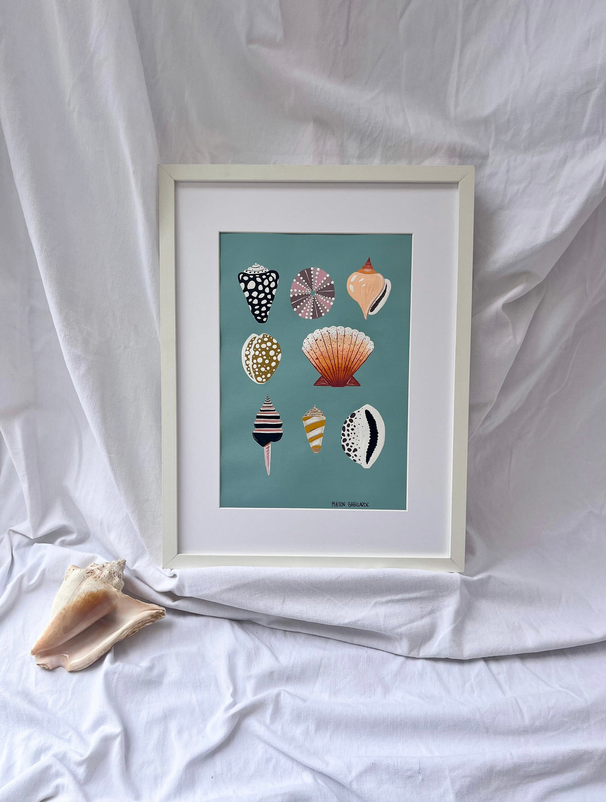 Peinture coquillages