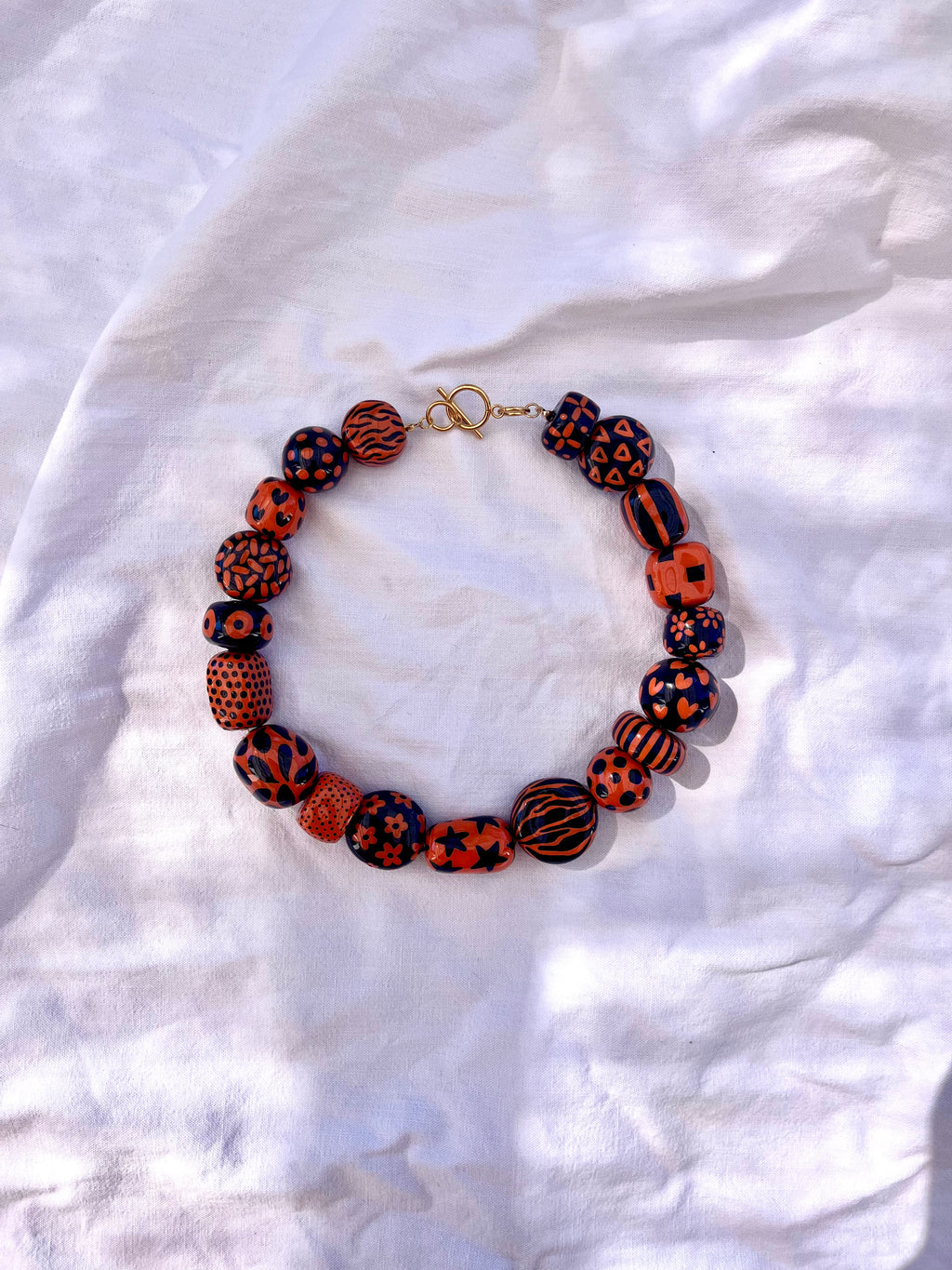 Collier Citrouille