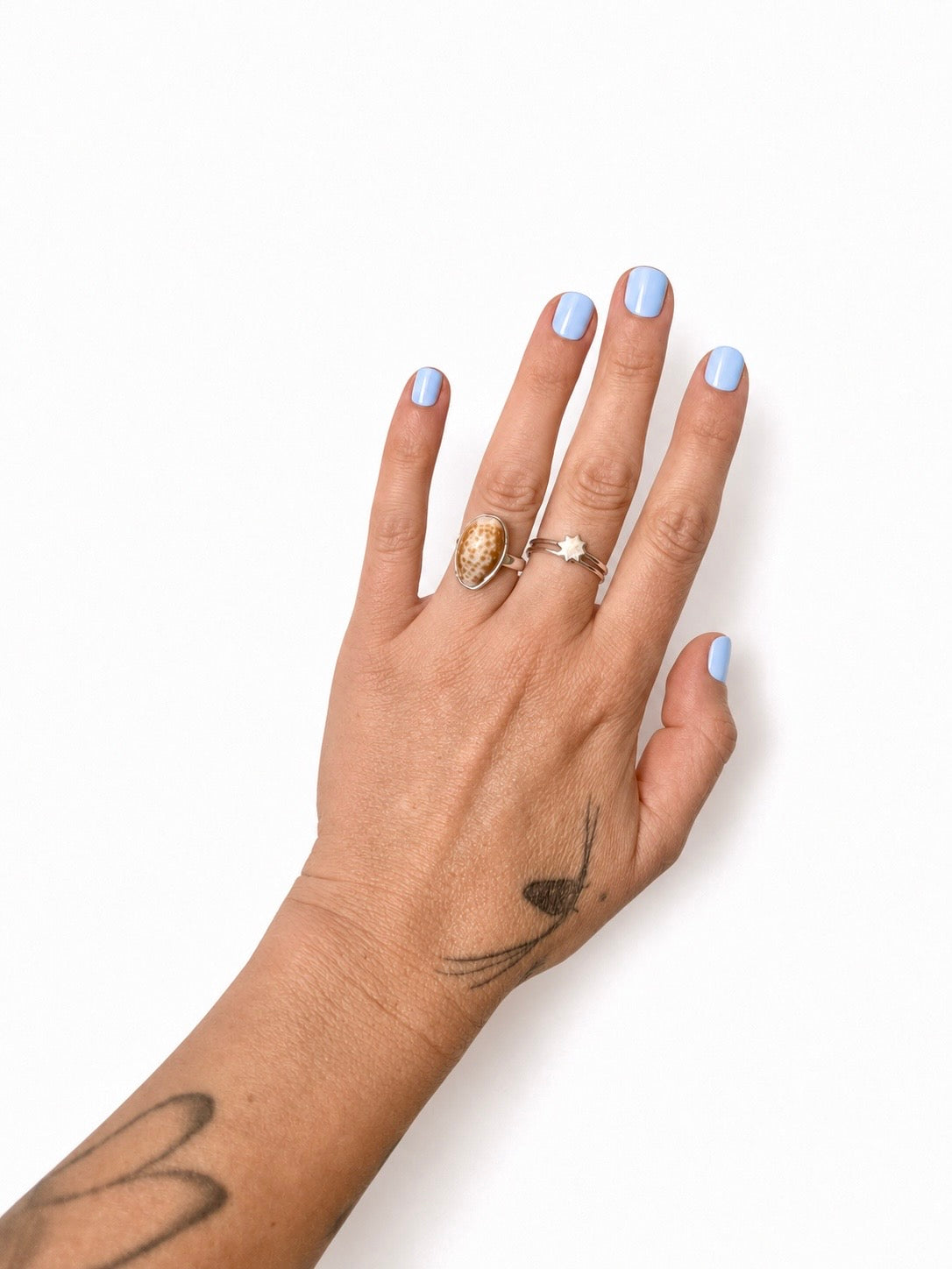Bague Porcelaine couleur miel